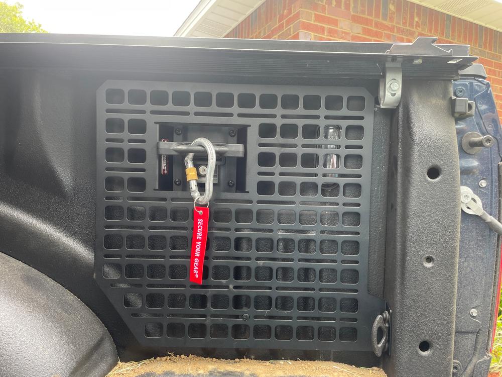 Bedside Rack System - Passenger Rear Panel | Ford F-150 & Raptor (2015-2023) - Customer Photo From John