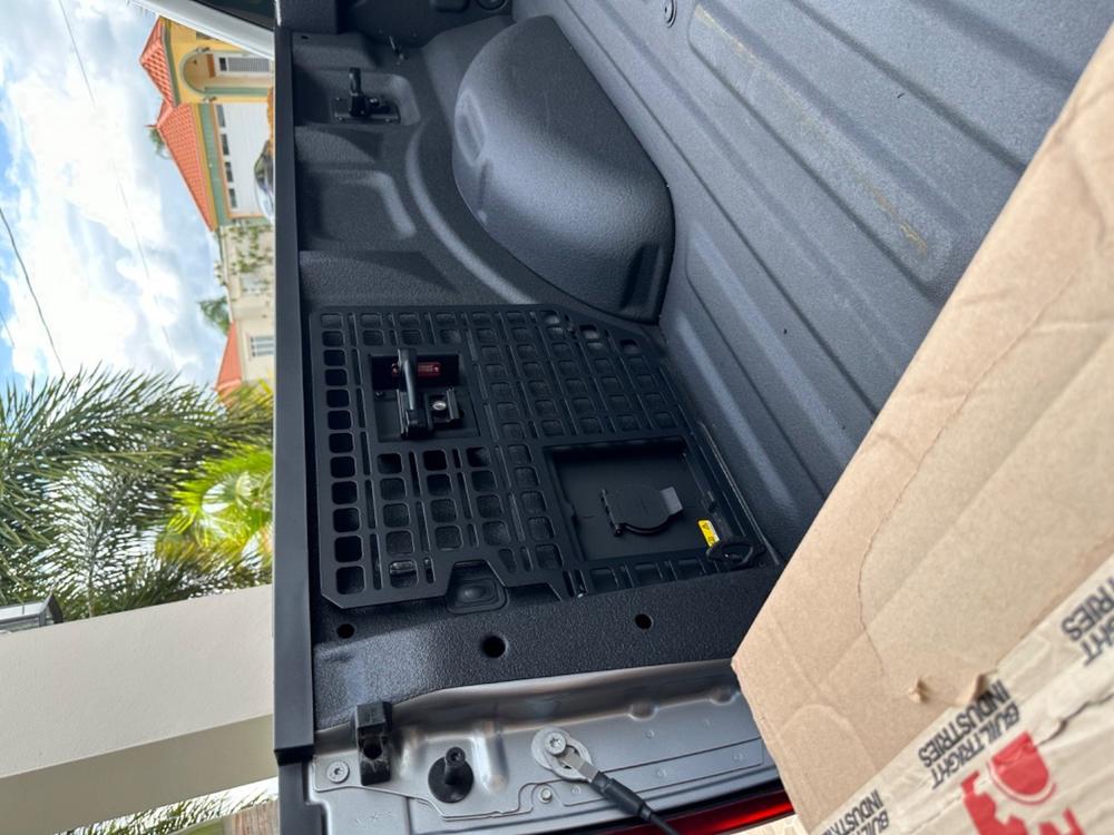 Bedside Rack System - Passenger Rear Panel | Ford F-150 & Raptor (2015-2024) - Customer Photo From Anonymous