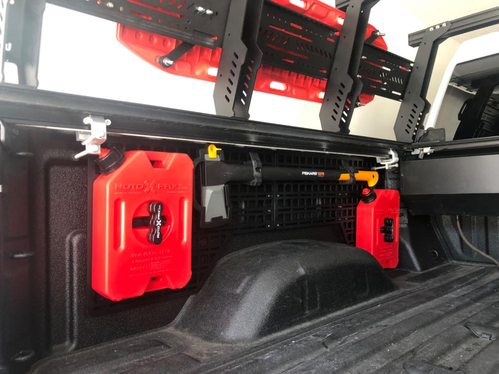 Bedside Rack System - Full 4pc Kit | Chevrolet Silverado & GMC Sierra (2019+) - Customer Photo From Anonymous