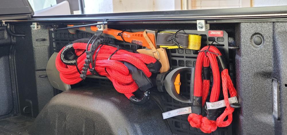 Bedside Rack System - Full 4pc Kit | Chevrolet Silverado & GMC Sierra (2019+) - Customer Photo From Don Hagerman