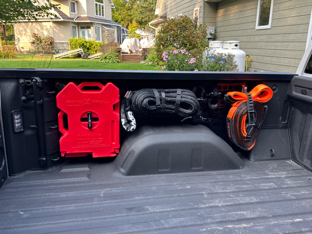 Bedside Rack System - Stage 1 Kit | Chevrolet Silverado & GMC Sierra, Short Bed (2019+) - Customer Photo From Troy Elliott