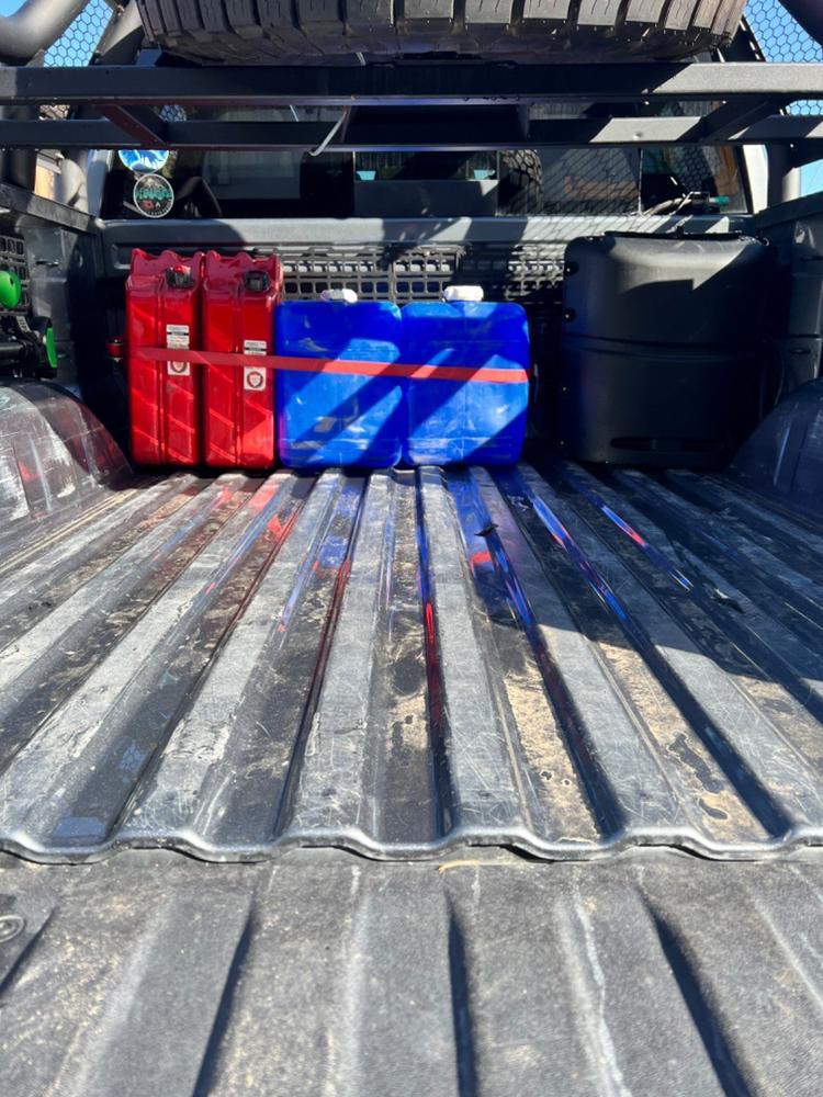 Bedside Rack System - Stage 1 Kit | Chevrolet Silverado & GMC Sierra, Short Bed (2019+) - Customer Photo From Jeremy Dyson