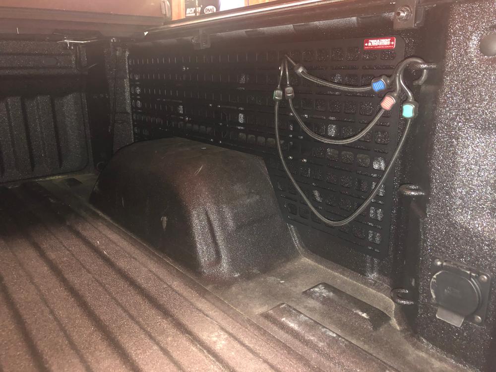 Bedside Rack System - Stage 1 Kit | Chevrolet Silverado & GMC Sierra, Short Bed (2019+) - Customer Photo From Oliver