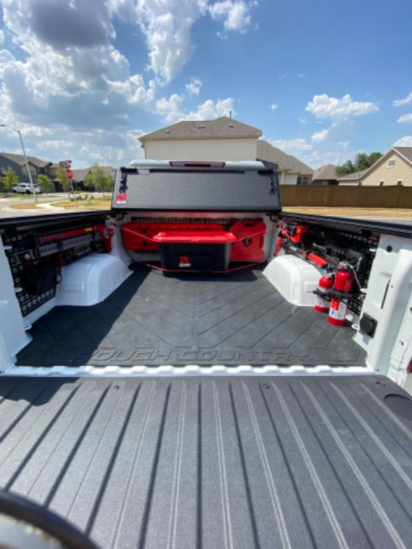 Bedside Rack System - Stage 1 Kit | Chevrolet Silverado & GMC Sierra, Short Bed (2019+) - Customer Photo From Anonymous