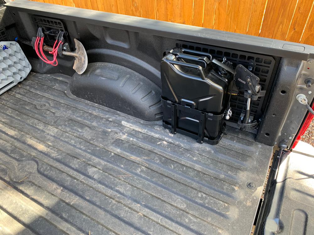 Bedside Rack System - Stage 1 Kit | Ford F-250, F-350 (2017-2023 w/o Pro Power) - Customer Photo From J Macc 