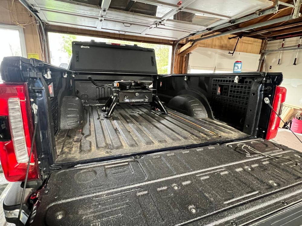 Bedside Rack System - Stage 1 Kit | Ford F-250, F-350 (2017-2023 w/o Pro Power) - Customer Photo From Frank P