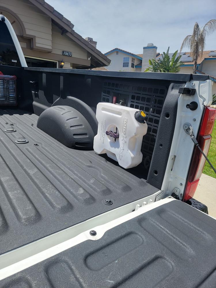 Bedside Rack System - Stage 1 Kit | Ford F-250, F-350 (2017-2022) - Customer Photo From Brian S.