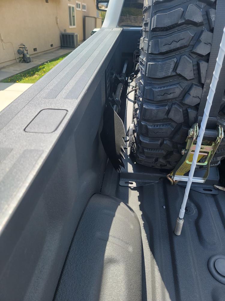 Bedside Rack System - Stage 1 Kit | Ford F-250, F-350 (2017-2023 w/o Pro Power) - Customer Photo From Brian S.