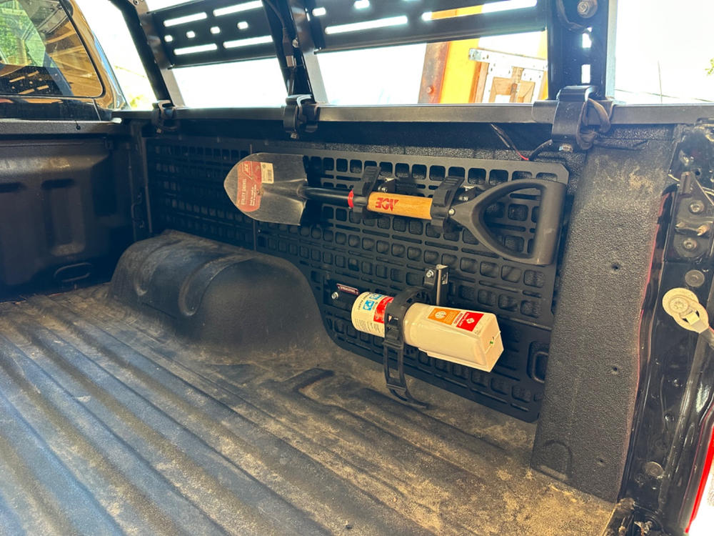 Bedside Rack System - Stage 1 Kit | Ford Ranger, 5ft Bed (2019+) - Customer Photo From Anonymous