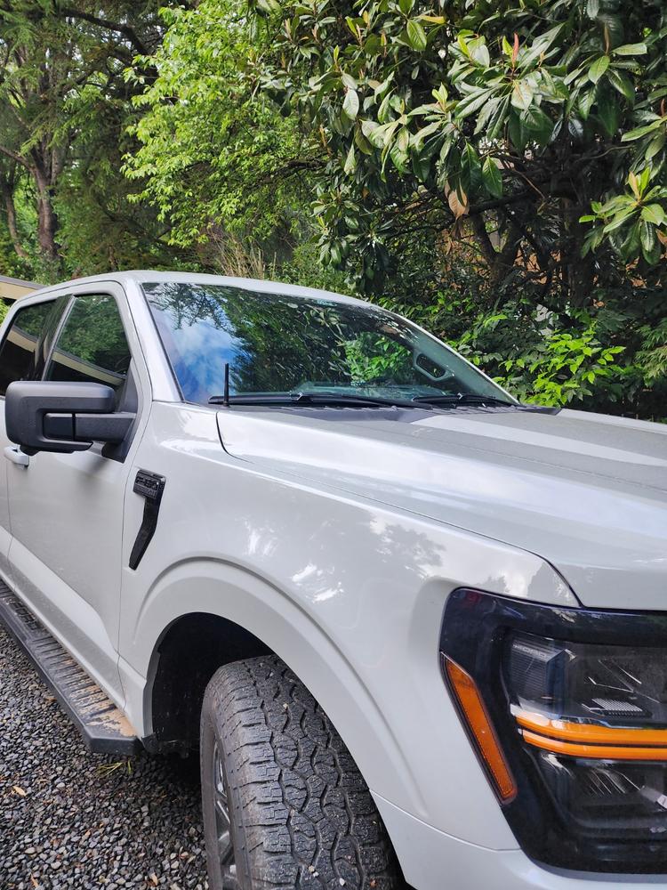 Perfect-Fit Stubby Antenna |  Ford F-150/Raptor (2021+), Super Duty (2022+), Bronco (2021+) - Customer Photo From Sam Brown