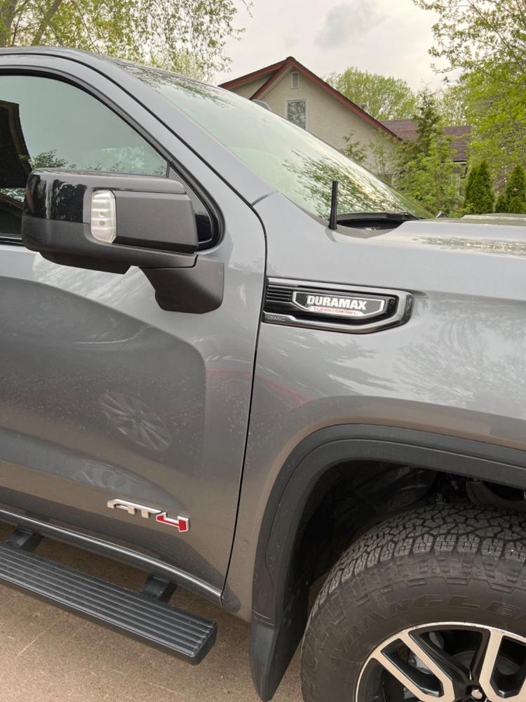 Perfect-Fit Stubby Antenna |  Chevrolet Silverado 1500 (2019+), GMC Sierra 1500 (2019+) - Customer Photo From Anonymous