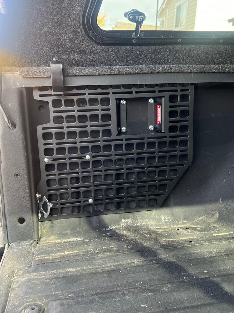 Bedside Rack System - Large Panel | Ford SuperDuty (2011-2016) - Customer Photo From Blake Crowe