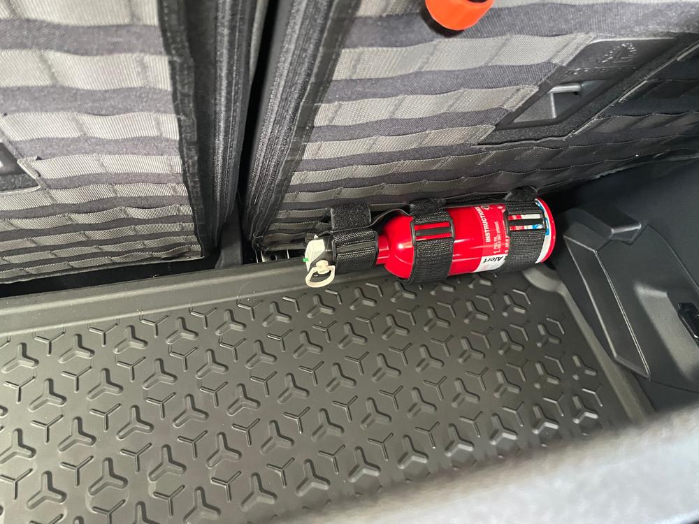 Velcro Tech Panel - Rear Seat Back Kit | Ford Bronco Sport (2021+) - Customer Photo From Gabe