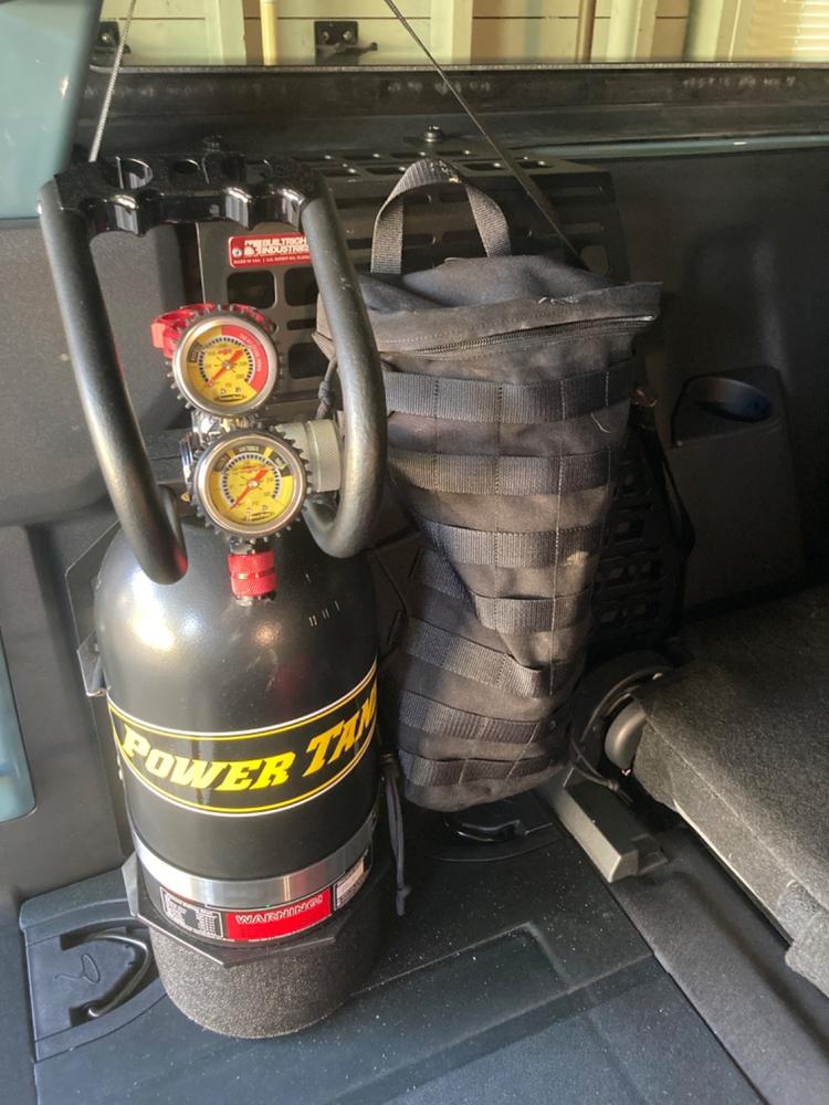 MOLLE Compatible Cargo Panel - Large Driver Side | Ford Bronco 2dr (2021+) - Customer Photo From Ryan Demkar