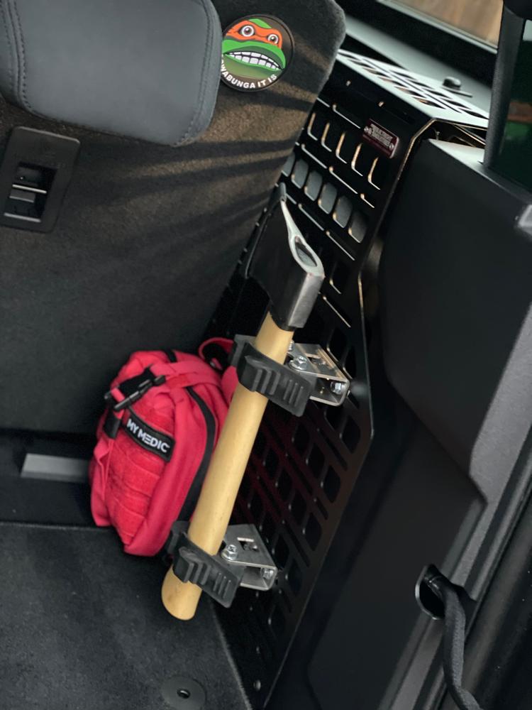 MOLLE Compatible Cargo Panel - Large Passenger Side | Ford Bronco 2dr (2021+) - Customer Photo From Greg Gutierrez