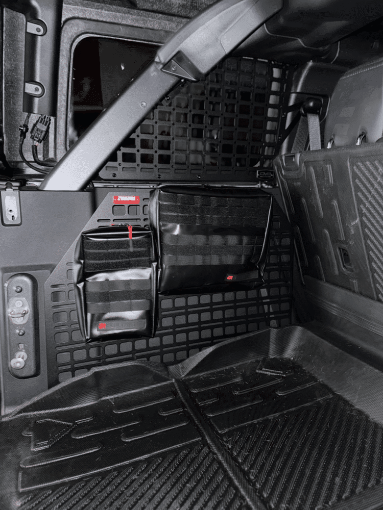 MOLLE Compatible Cargo Panel - Full Kit | Ford Bronco 4dr (2021+) - Customer Photo From Marcus Alvarez