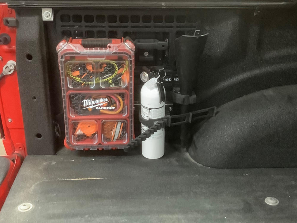 Mounting Bracket for Milwaukee Packout System - Customer Photo From Greg Ferrigno