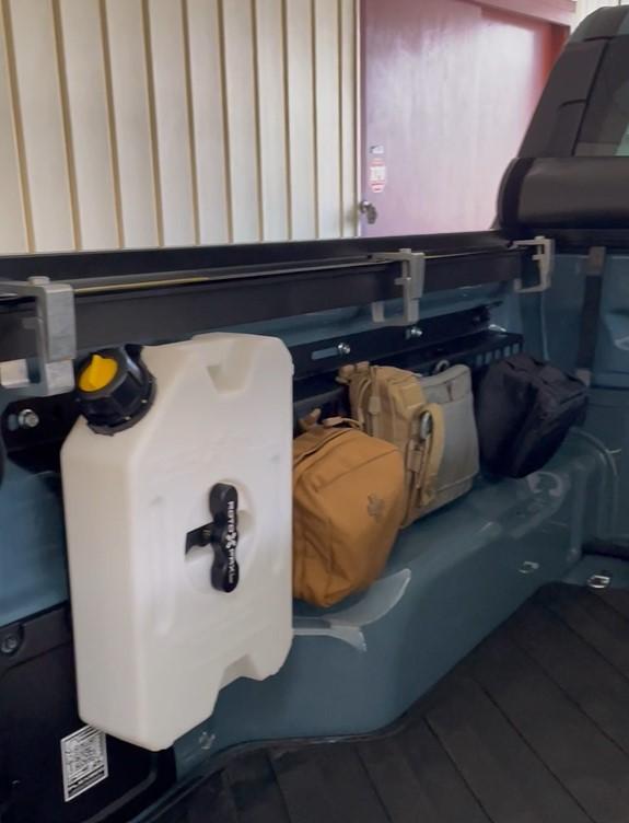 Bedside Rack System - Driver/Passenger Side MOLLE Panel | Ford Maverick (2022+) - Customer Photo From Ray Higa