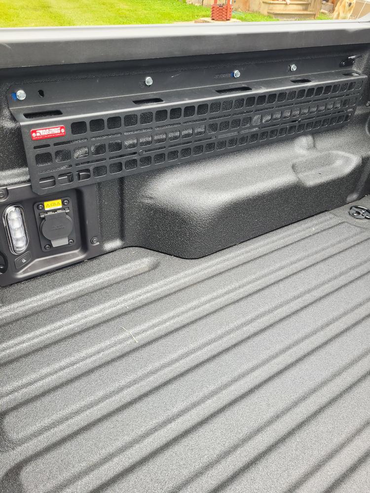Bedside Rack System - Driver/Passenger Side MOLLE Panel | Ford Maverick (2022+) - Customer Photo From Logan