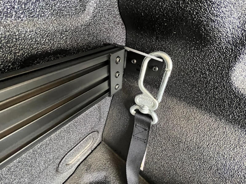 Bulkhead Accessory Rail System | Ford F-150 & Raptor, 5.5ft Bed (2015+) - Customer Photo From Greg Scheepstra