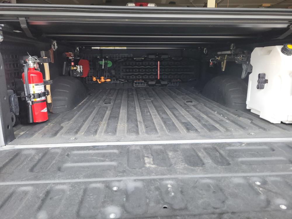 Bulkhead Accessory Rail System | Ford F-250, F-350, F-450 (2017+) - Customer Photo From Kevin White