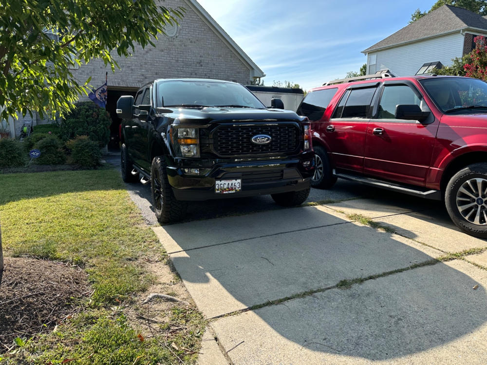 Ford License Plate Mount | Ford F-150 (2021+) - Customer Photo From James Bland