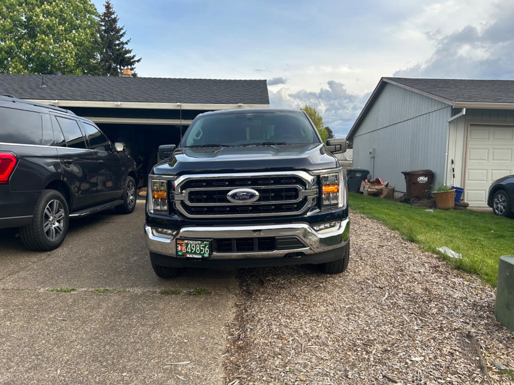 Ford License Plate Mount | Ford F-150 (2021+) - Customer Photo From Ryan McQuiston