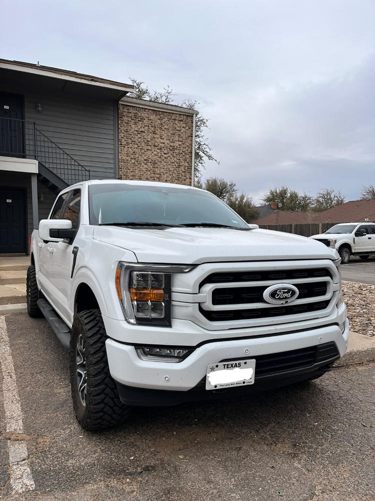 Ford License Plate Mount | Ford F-150 (2021+) - Customer Photo From Jeremy Trujillo