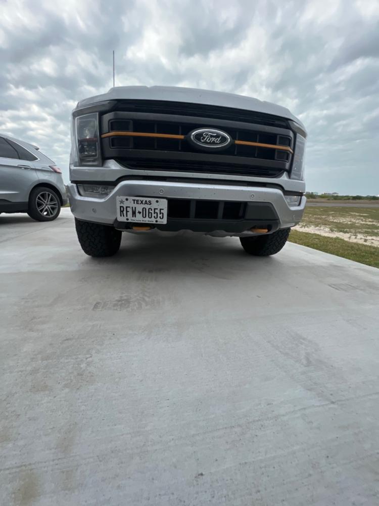 Ford License Plate Mount | Ford F-150 (2021+) - Customer Photo From Brandon Crawford