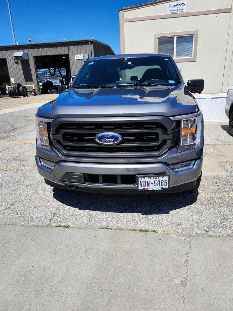 Ford License Plate Mount | Ford F-150 (2021+) - Customer Photo From James Climo