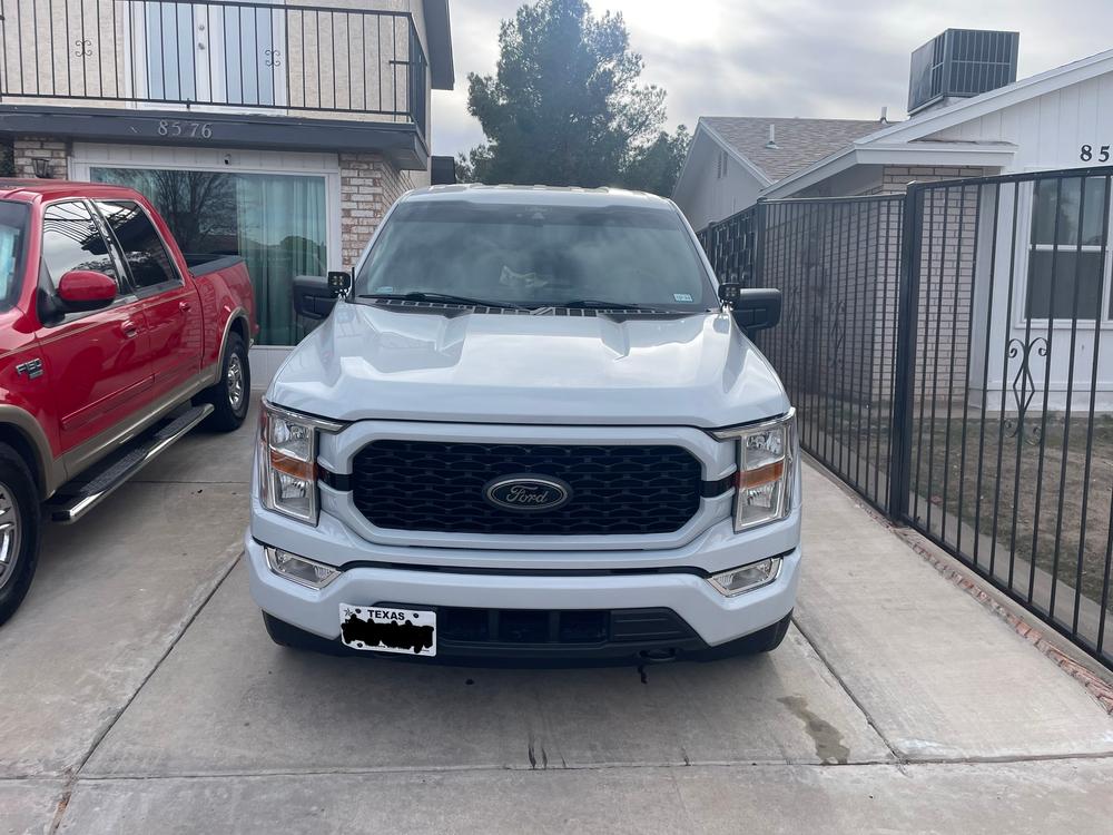 Ford License Plate Mount | Ford F-150 (2021+) - Customer Photo From Collin 