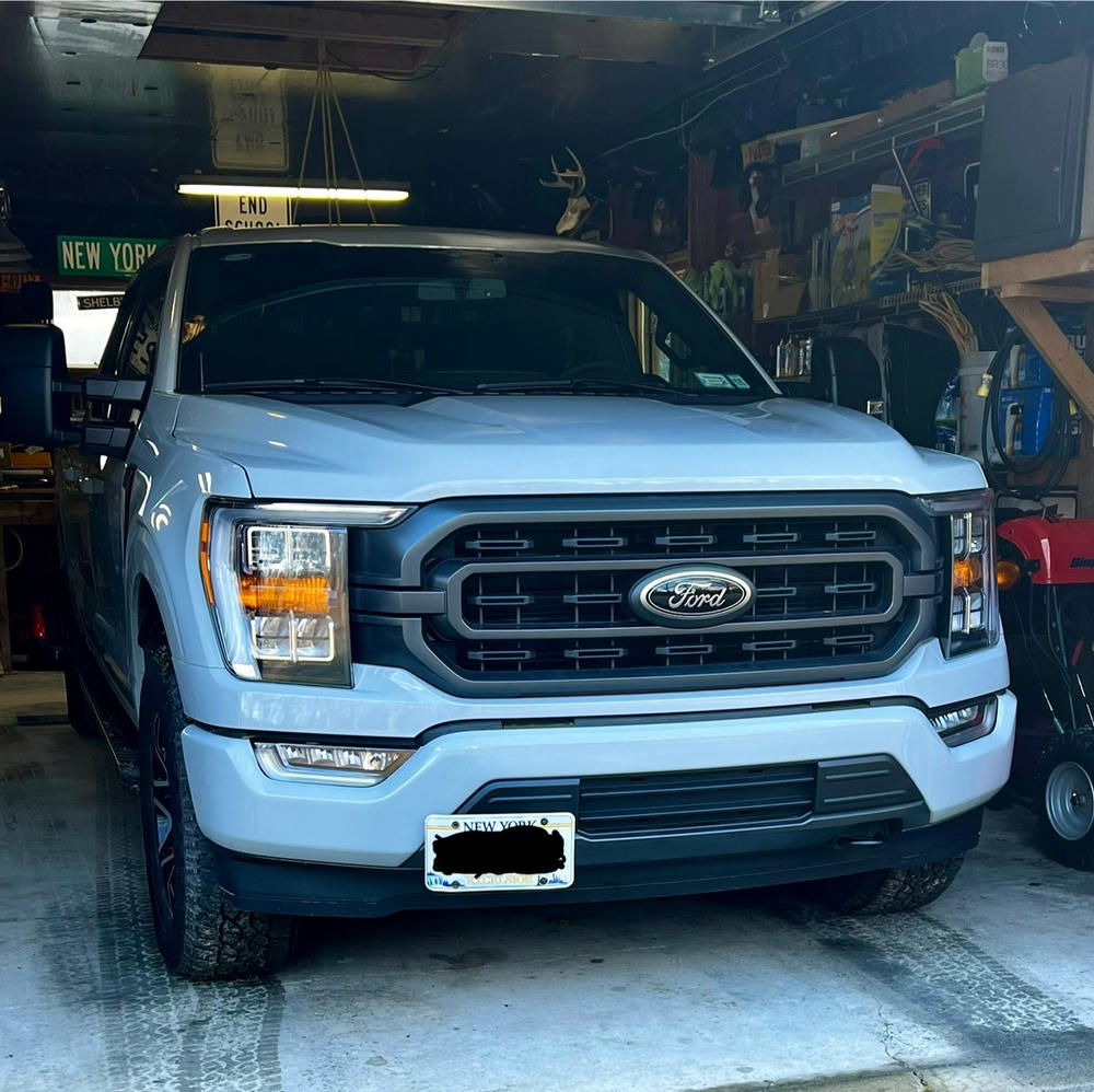 Ford License Plate Mount | Ford F-150 (2021+) - Customer Photo From Anthony S Chessari Jr