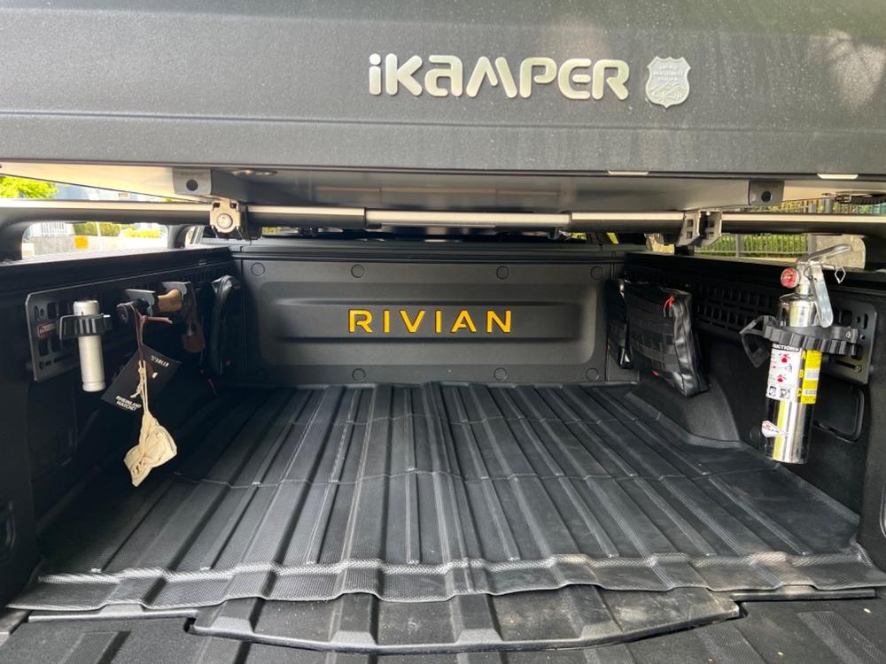 Bedside Rack System - Bedside MOLLE Panel Kit | Rivian R1T (2022+) - Customer Photo From Anonymous