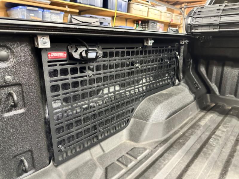 Bedside Rack MOLLE Panel System | Chevrolet Colorado & GMC Canyon (2023+) - Customer Photo From Daniel Fay