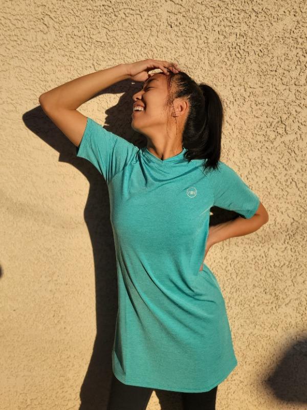 Connect T-Shirt Dress - Customer Photo From Abi