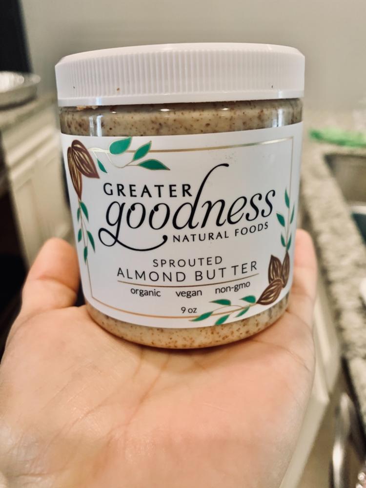 Sprouted Almond Butter - Customer Photo From Fatima Villarreal