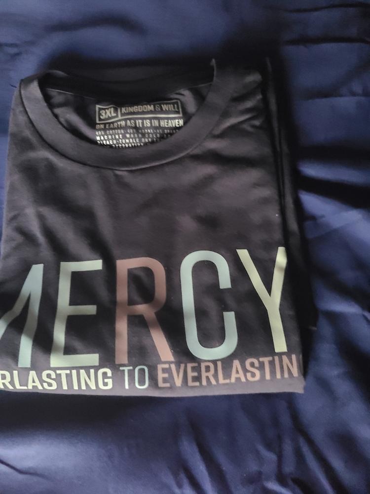 Mercy T-Shirt (Navy & Multi-Grain) – Kingdom & Will