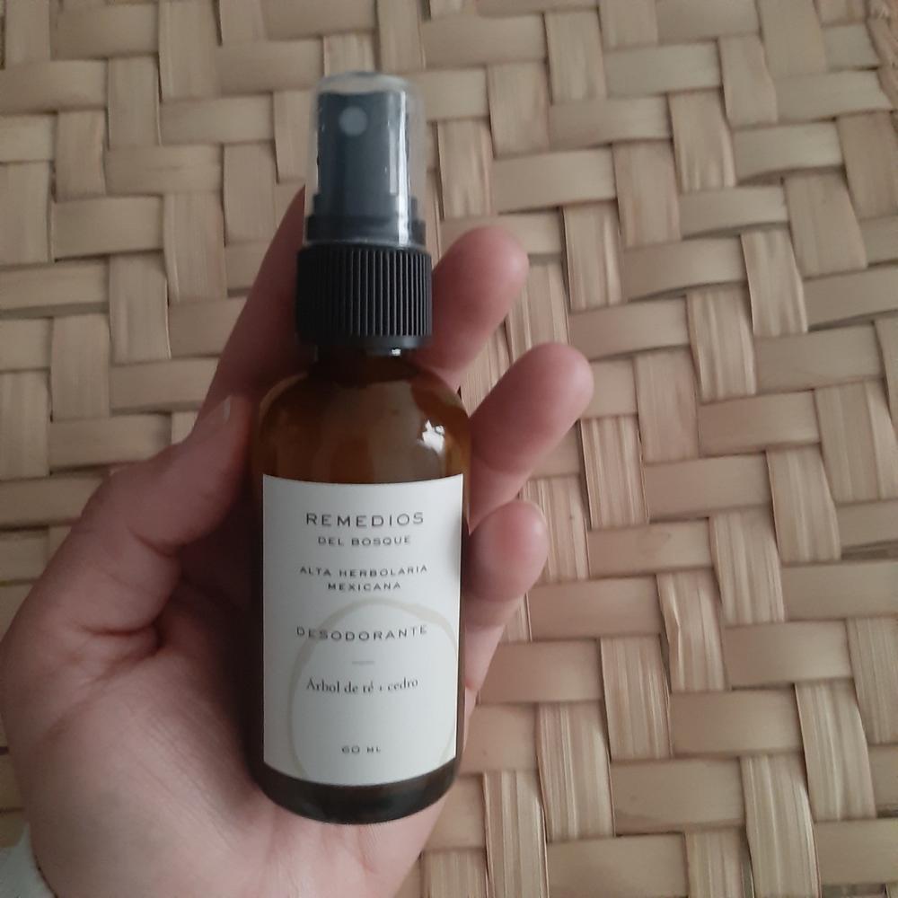 Desodorante Árbol del té + Cedro - Customer Photo From Claudia Cruz