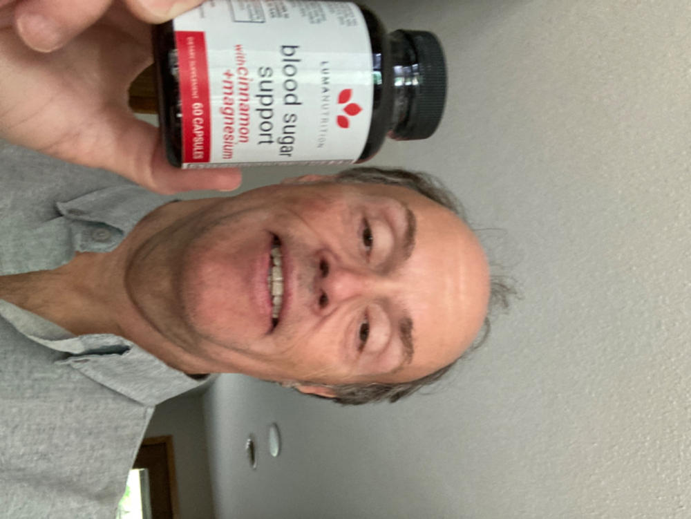 Blood Sugar Support Supplement - Customer Photo From Mickey Albaugh
