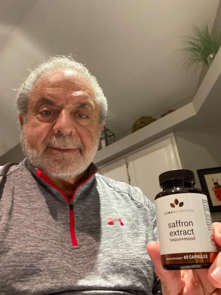 Saffron Extract - Customer Photo From K Anthony Hayek