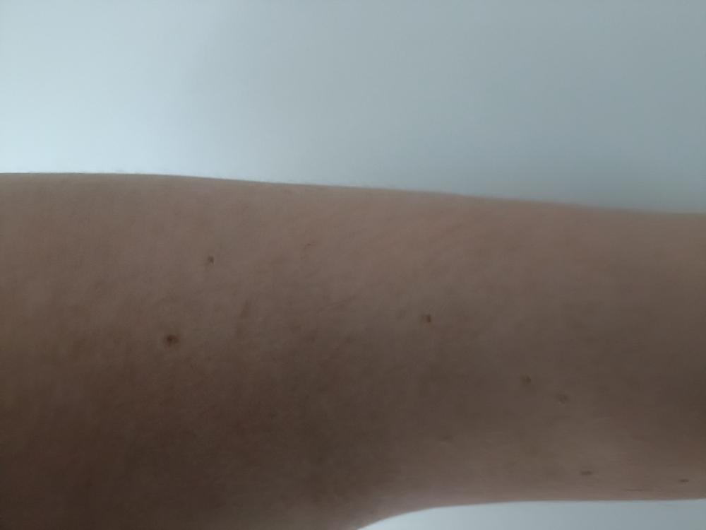 Kesän hehku vartaloöljy, jumalaisen tuoksuinen, nopeasti imeytyvä kuivaöljy vartalolle, 100% luonnollinen,vegaaninen, 50ml - Customer Photo From Sanna M.