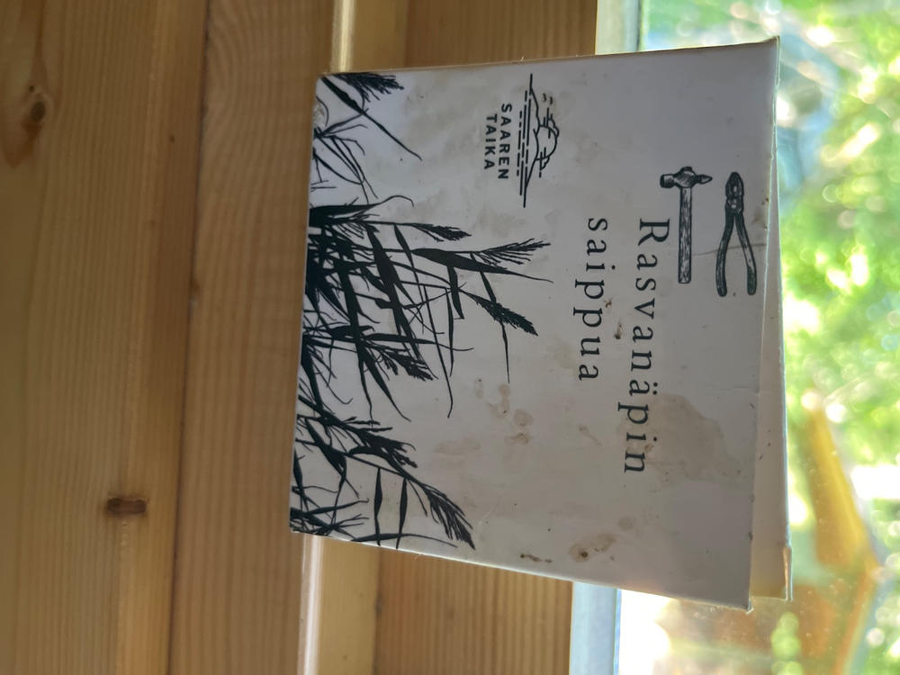 Rasvanäpin saippua®, monikäyttöinen ja tehosaippua erittäin likaisille käsille, 100% luonnollinen, vegaaninen, - Customer Photo From Vuokko Pohjanoksa