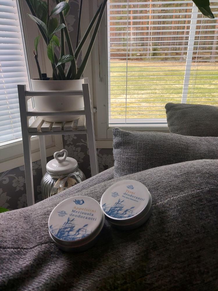 Voidedeodorantti Tyrni on UNISEX, 100% luonnollinen, vegaaninen, alumiiniton ja soodaton, n. 50ml - Customer Photo From Heidi H.