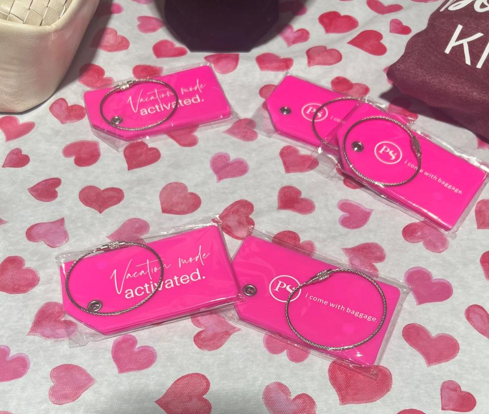 Vacation Tags - Customer Photo From Crissy Egerton