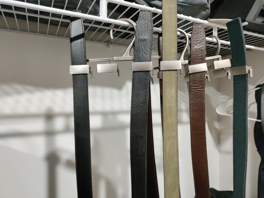 Anson Belt 4 Strap Hanger - Customer Photo From Robert Servaes