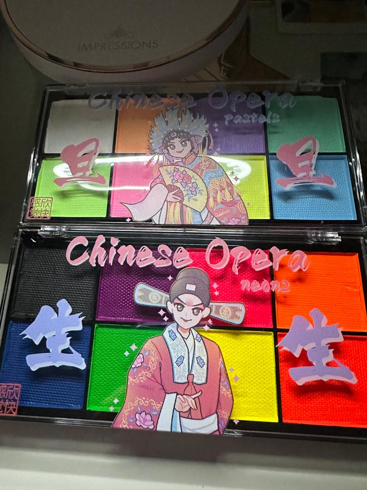 Chinese Opera Water-Activated Eyeliner Palettes - Customer Photo From Arly