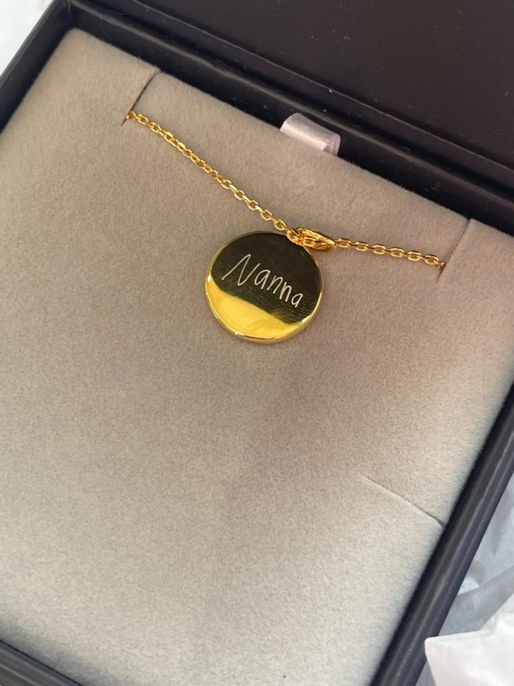 The Duo Fingerprint Necklace | Diamond Chain - Customer Photo From Anonymous