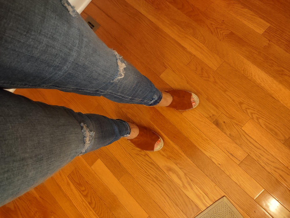 Shen Peep-Toe Espadrille - Customer Photo From Anonymous