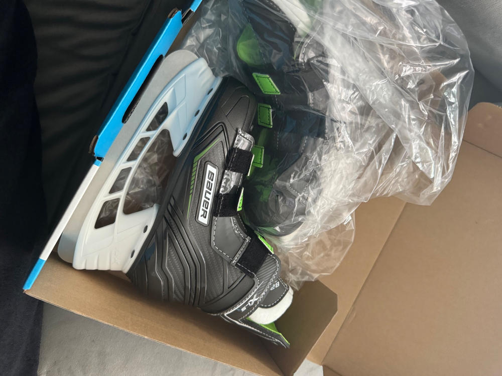 Bauer X-LS Ice Hockey Skates - Customer Photo From Barrington Gordon (juscallmebaz)