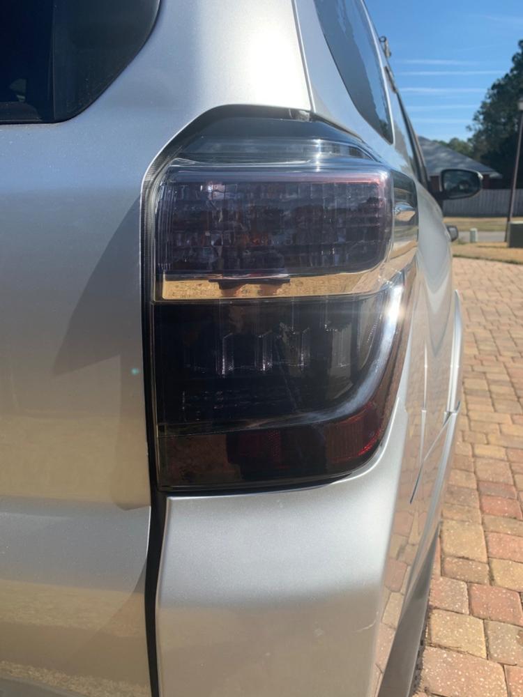 Lamin-X 4Runner Smoked Tail Light Kit (2014-2023) - Customer Photo From Adell M.